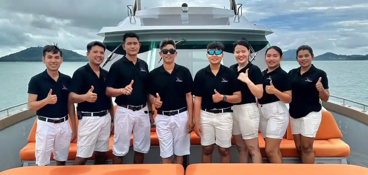Yacht Crew portrait of Deep Blue Co. Ltd  