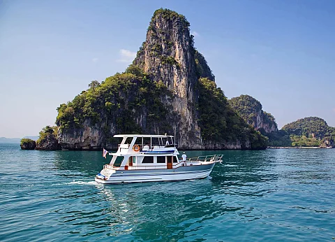  The Grandfather | 54ft Grand Banks | Charter Yacht in Phuket