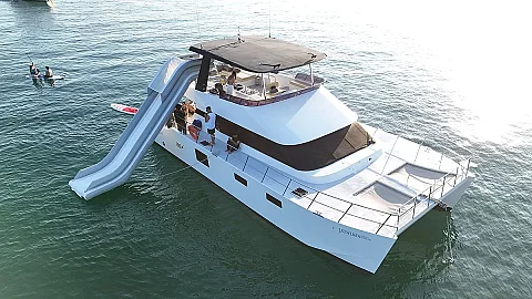 Bonobo — 52ft Custom Build Power Catamaran Charter Phuket