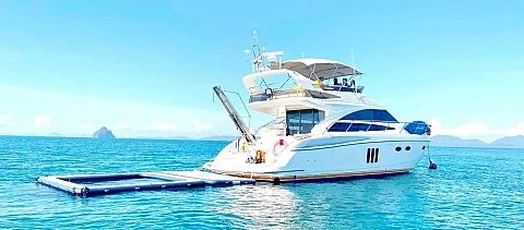 Nong Som | 54ft Princess Yacht | Charter Yacht in Phuket