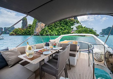  Maya Bee | 60ft Princess Yacht | Charter Yacht in Phuket