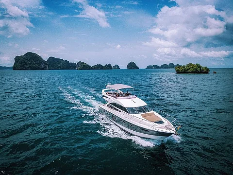  Maya Bee | 60ft Princess Yacht | Charter Yacht in Phuket