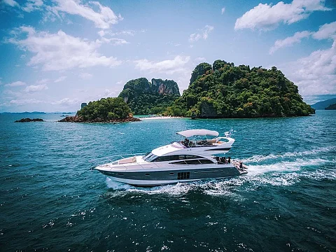  Maya Bee | 60ft Princess Yacht | Charter Yacht in Phuket