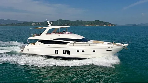 Queen — 78ft Princess Yacht Superyacht Charter Phuket