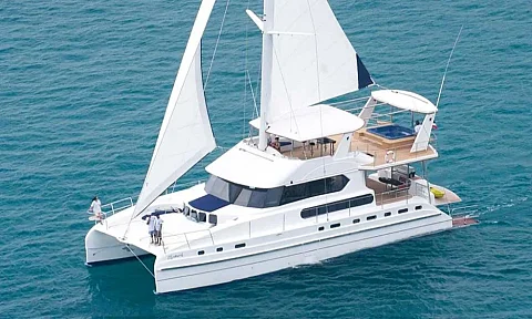 Ganesha — 70ft Blue Lagoon Power Catamaran Charter Phuket