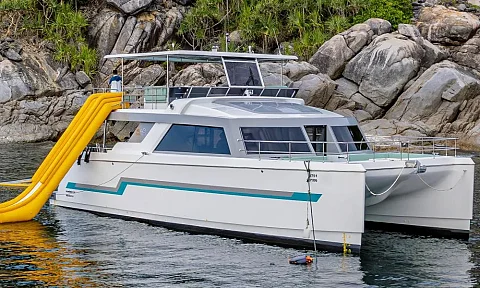 Inchigogo — 53ft Custom Build Power Catamaran Charter Phuket