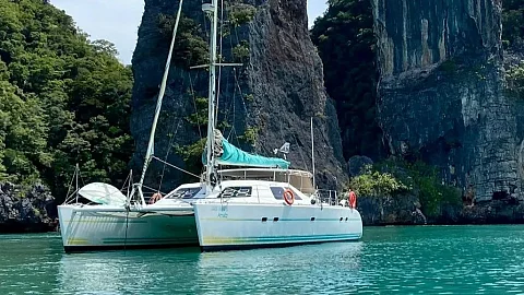 Mon Amour — 47ft Lagoon Sailing Catamaran Charter Krabi