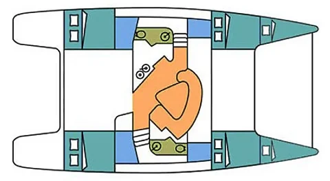  Parrot | 40ft Fountaine Pajot | Charter Yacht in Krabi